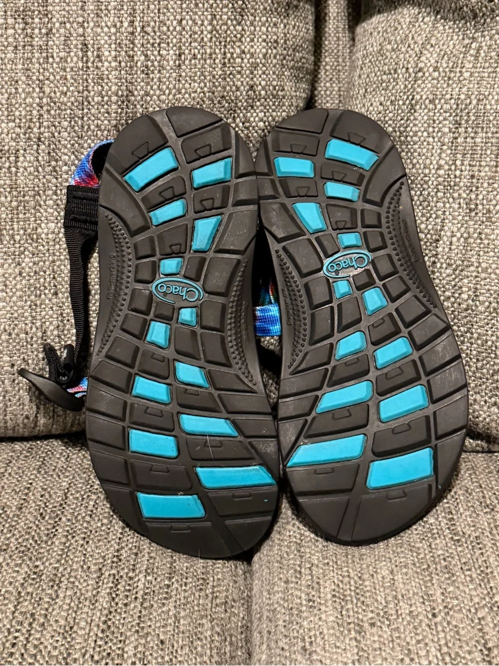 Chaco Kids Rainbow Tie-Dye Sandals